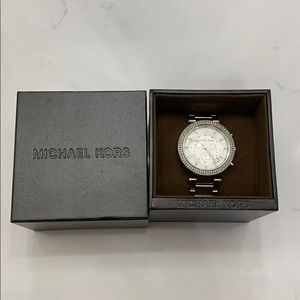 Silver Michael Kors watch